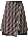 ETRO check wrap skirt,DRYCLEANONLY