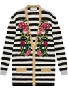 GUCCI Embroidered oversized cardigan,478281X9D4512226131