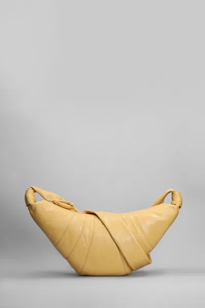 Lemaire Small Croissant Shoulder Bag In Butter