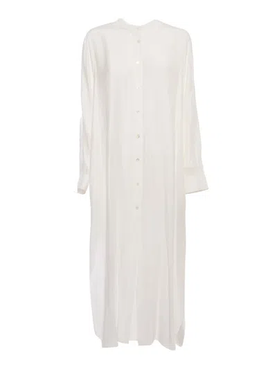P.a.r.o.s.h . Midi Dress In White