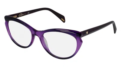Police Eyeglasses In Fading Purple