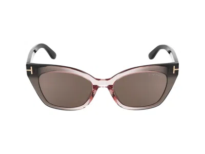 Tom Ford Sunglasses In Grey/roviex