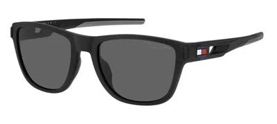 Tommy Hilfiger Sunglasses In Matte Black