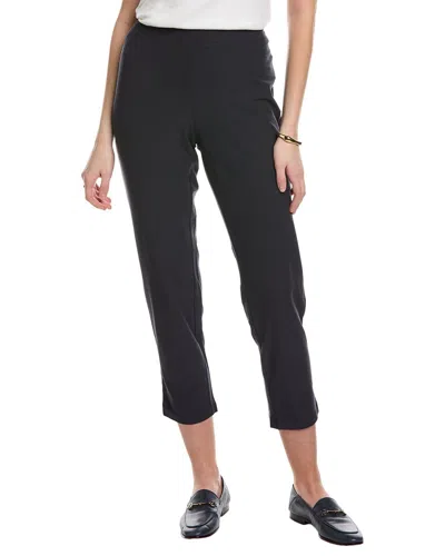 Eileen Fisher Slim Ankle Pant In Blue