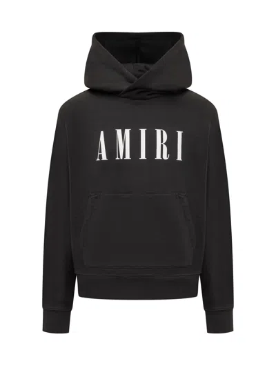 Amiri Logo Hoodie In Black
