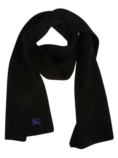 Burberry Uxother Scarf In Black