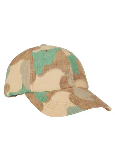 Acne Studios Hat In Orange/green