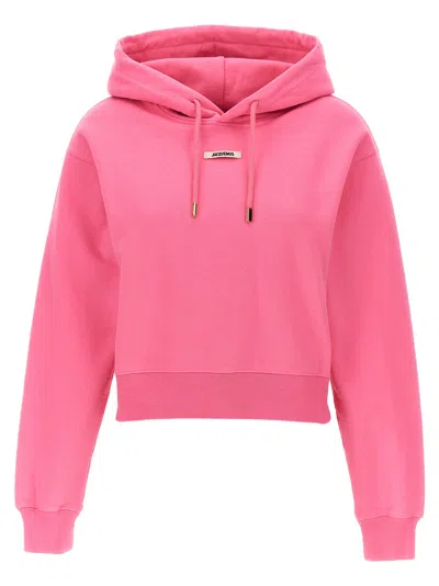 Jacquemus Gros Grain Sweatshirt Pink