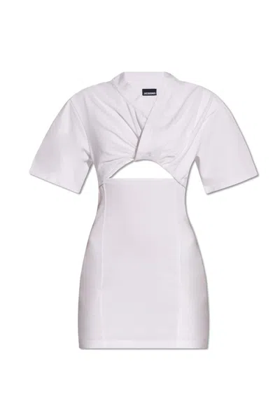 Jacquemus Bahia Dress In White