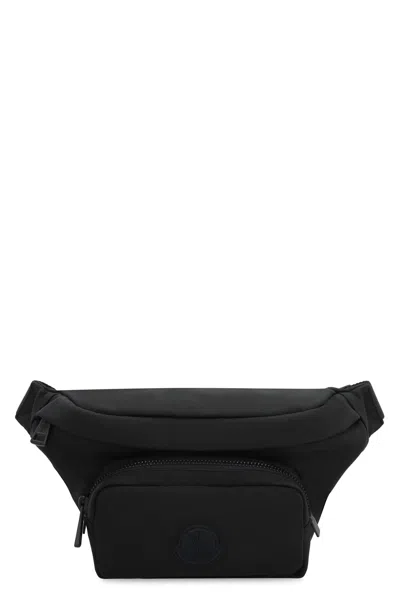 Moncler Durance Nylon Belt Bag In Black