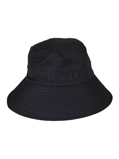 Jw Anderson J.w. Anderson Logo Shade Hat In Navy