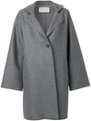 HARRIS WHARF LONDON single breasted oversized coat,A1501MLK12295312