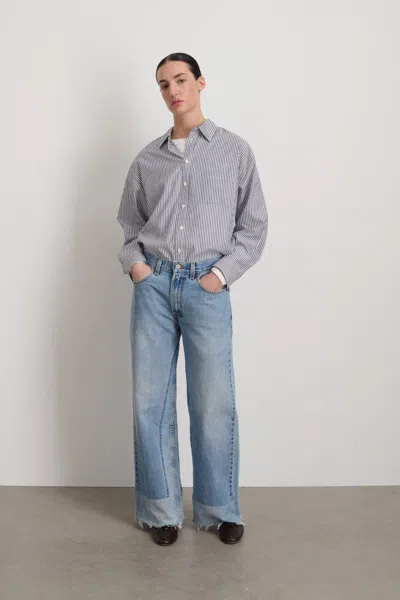 B Sides Reworked Culotte Jean In Vintage Indigo