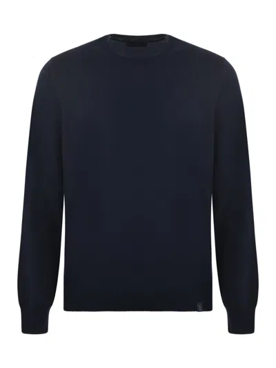 Fay Sweater In Blu Scuro
