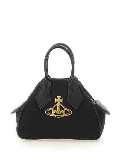 Vivienne Westwood Yasmine Orb-motif Mini Bag In Black