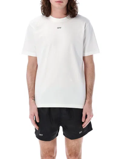 Off-white Off Stamp Slim Tee In White