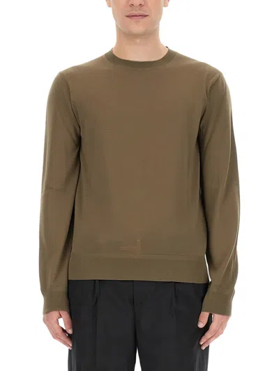 Tom Ford Slim Fit Shirt In Army Green