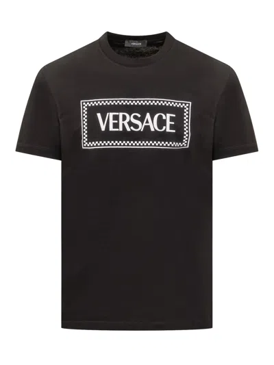 Versace T-shirt In Nero