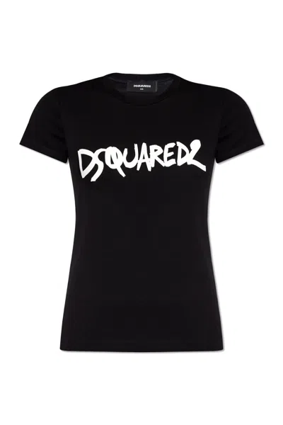 Dsquared2 T-shirts And Polos Black In Nero