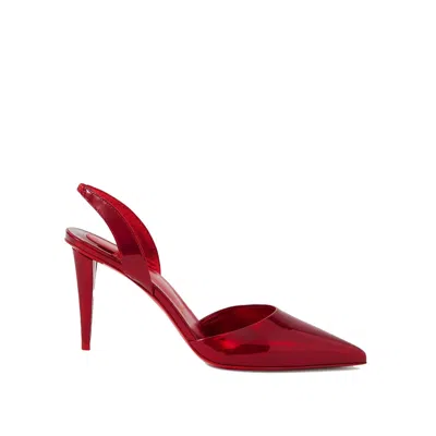 Christian Louboutin Astrid Slingback Pumps In Red