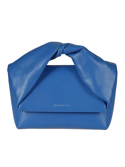 Jw Anderson J.w. Anderson Midi Twister Bag In Sky Blue