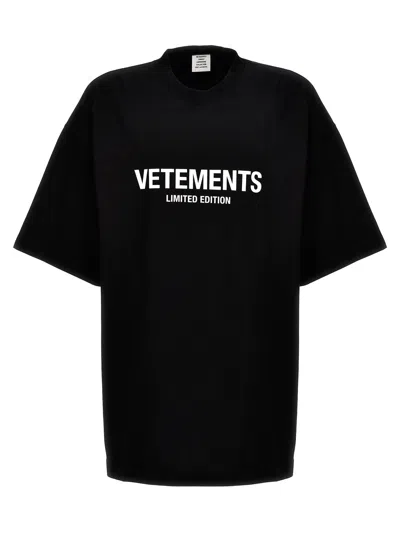 Vetements Limited Edition T-shirt White/black In Multicolor