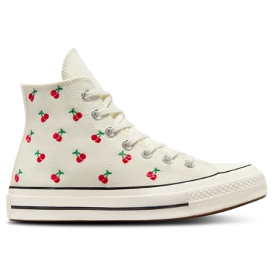 Converse Chuck 70 Cherries Sneaker In Black/white/red