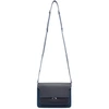 MARNI Navy Medium Trunk Bag