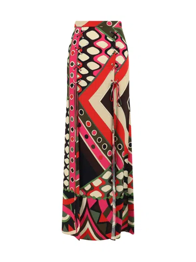 Pucci Long Skirt In 0020