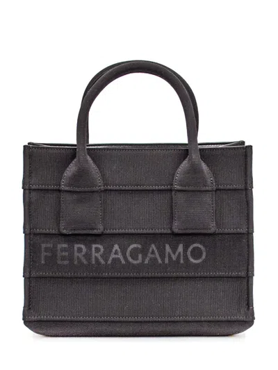 Ferragamo Tote S Bag In Black