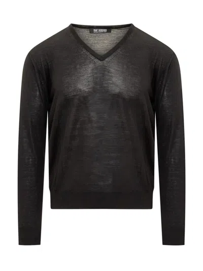Raf Simons Sweater In Black