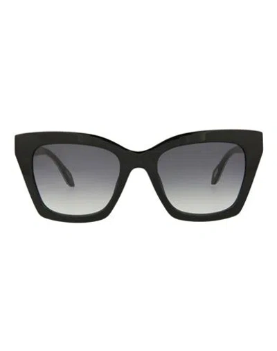 Just Cavalli Cat Eye-frame Acetate Sunglasses Woman Sunglasses Black Size 52 Acetate