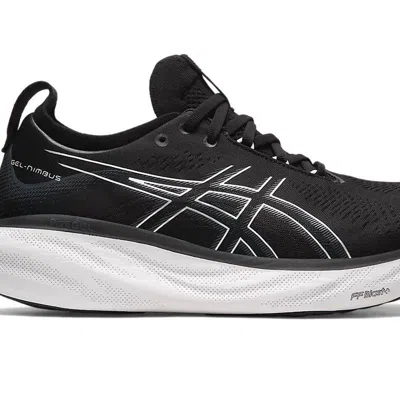 Asics Gel-nimbus 25 Sneakers In Black/pure Silver