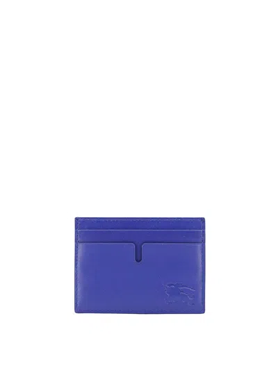 Burberry Card Holder In Blue