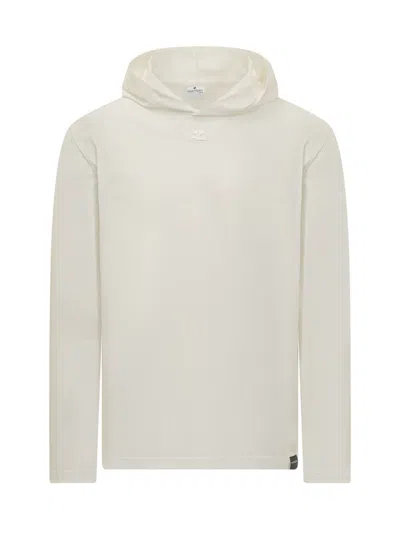 Courrèges Hoodie In White