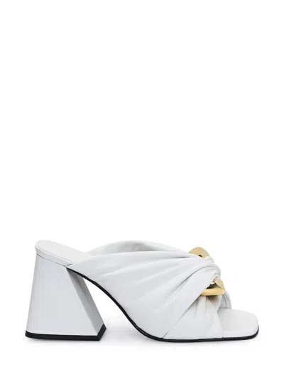 Jw Anderson Chain Sandal In White