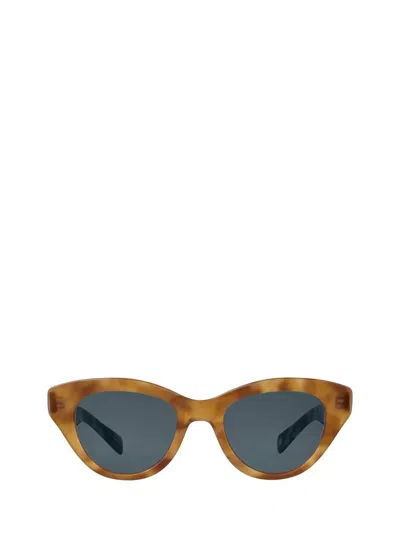 Garrett Leight Sunglasses In Ember Tortoise/semi-flat Blue Smoke