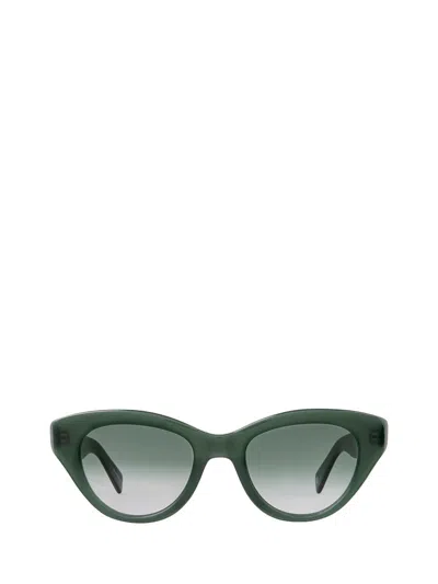Garrett Leight Sunglasses In Forest/semi-flat Emerald Gradient