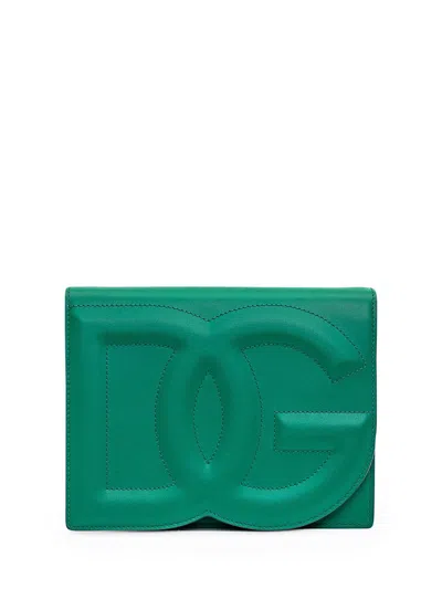 Dolce & Gabbana Shoulder Bag In Green
