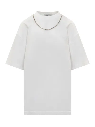 Ambush Ball Chain T-shirt In White