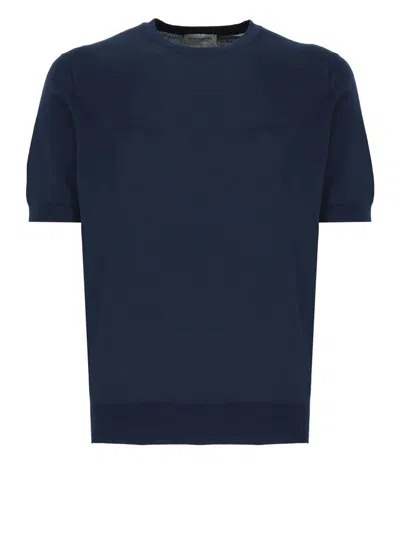 John Smedley T-shirts And Polos Blue