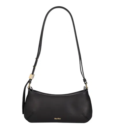 Max Mara Daisy Baguette Shoulder Bag In Black