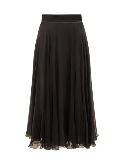 Dolce & Gabbana Roller Skirt In Black