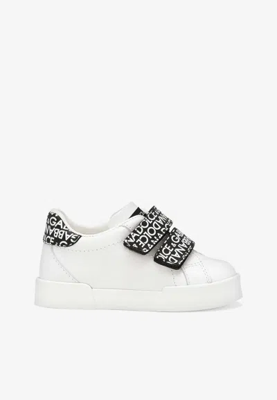 Dolce & Gabbana Baby Boys Portofino Sneakers In White