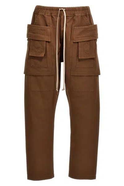 Drkshdw Creatch Cargo Pants In Brown