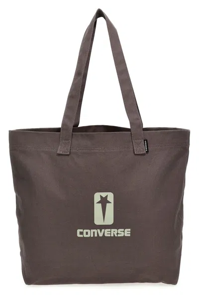 Drkshdw Drkshw X Converse Shopping Shopper Tote Bag Gray