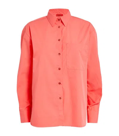 Max & Co Cotton Shirt In Pink