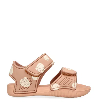 Liewood Kids' Blumer Velcro Sandals In Pink