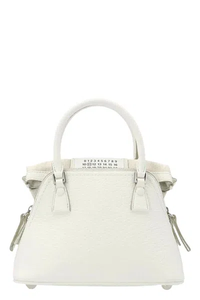 Maison Margiela Women '5ac' Mini Handbag In White