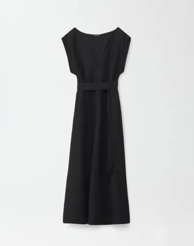 Fabiana Filippi Midi Dress In Black